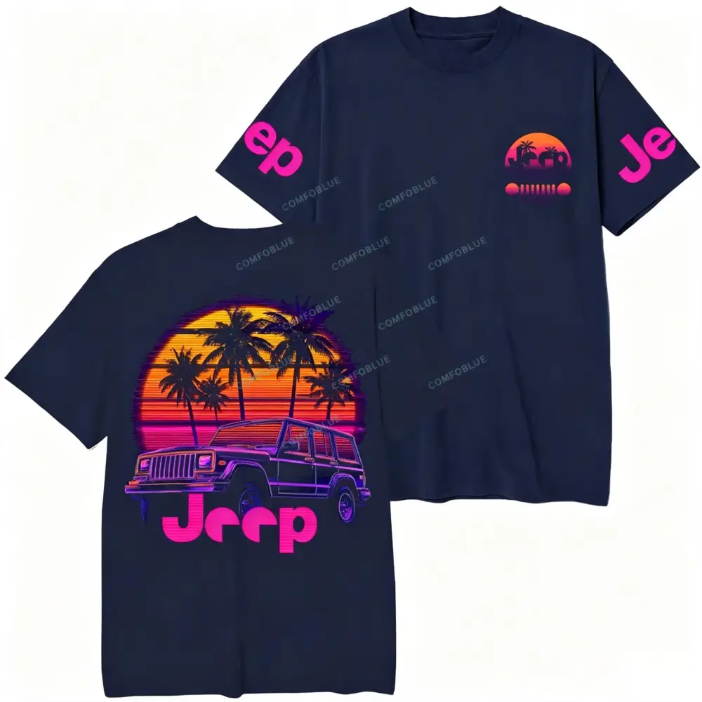 Palm Trees Beach Jp Unisex T-shirt