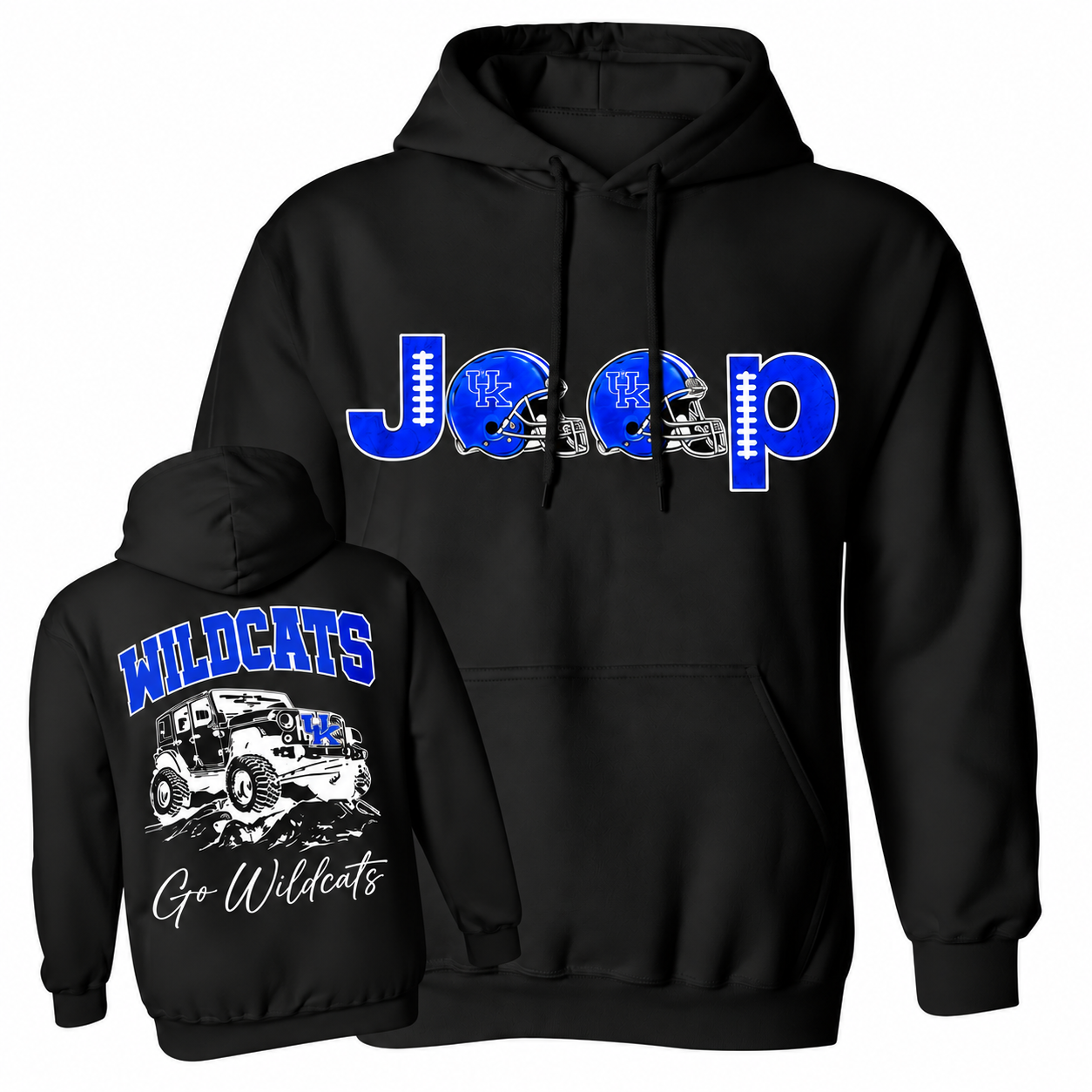  Kentucky Wildcats  x Jp fans Unisex Cotton Hoodie