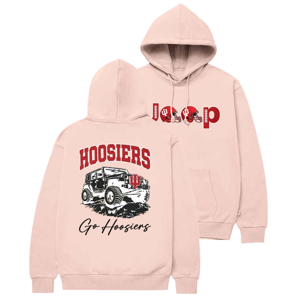 Indiana Hoosiers x Jp fans Cotton Hoodie