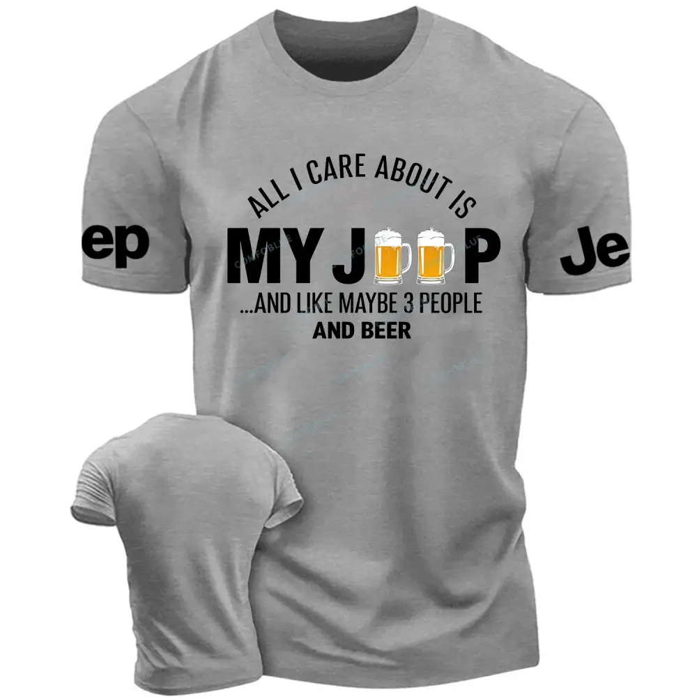 All I Care About Is My Jp, 3 Peo Alternative Cotton T-shirt