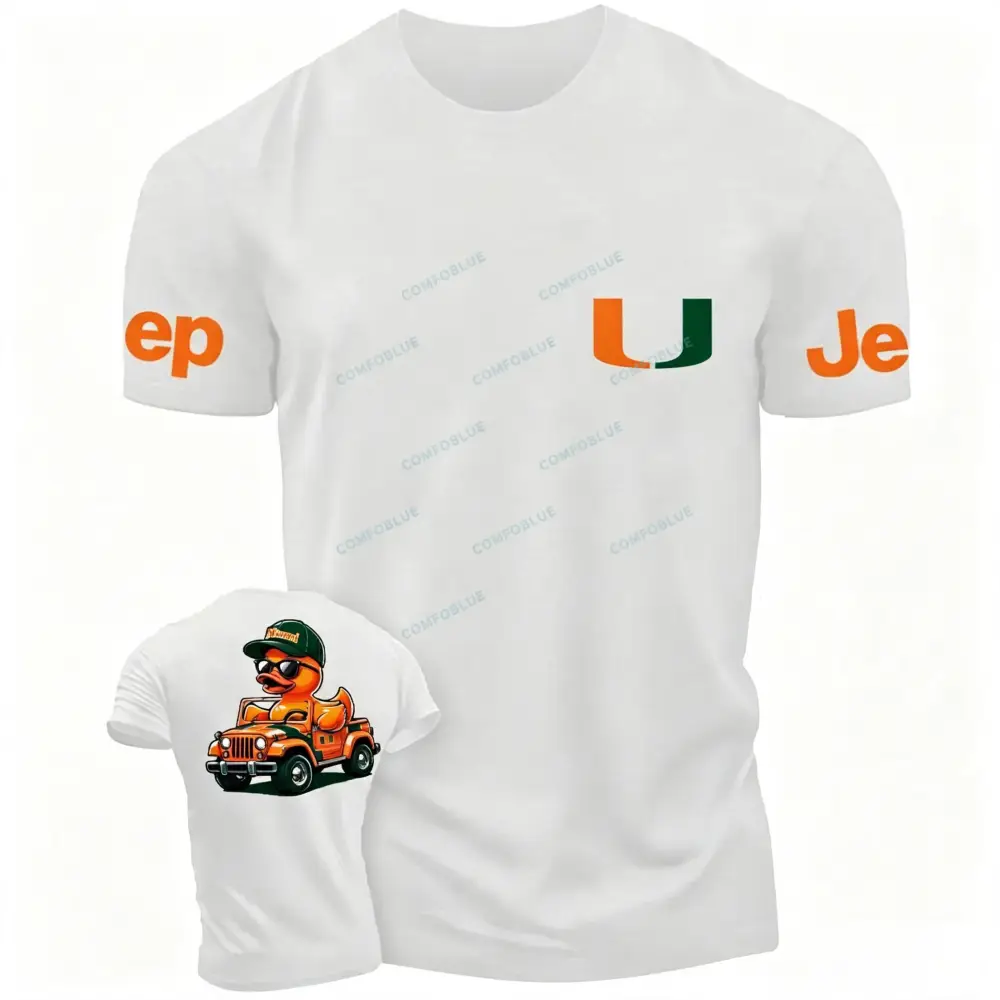 University of Miami Duck Jp Unisex T-shirt