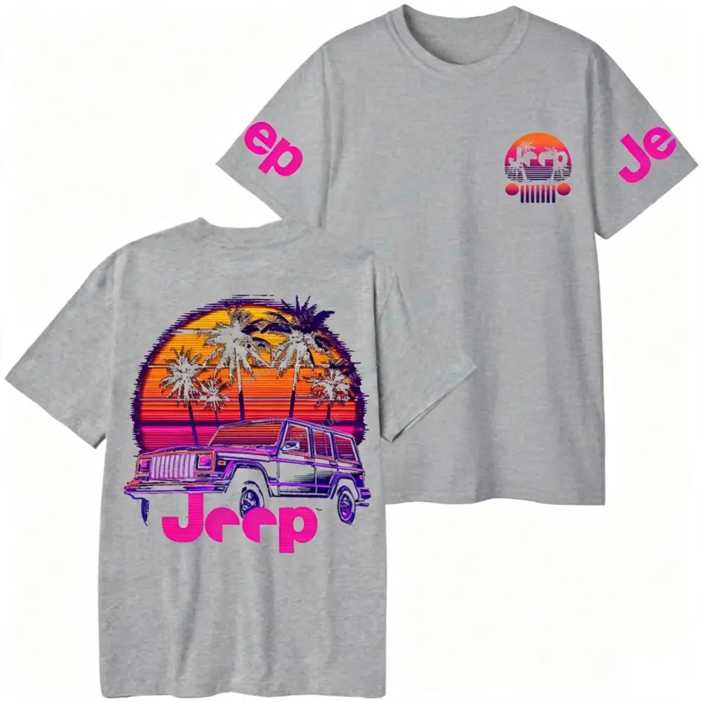 Palm Trees Beach Jp Unisex T-shirt