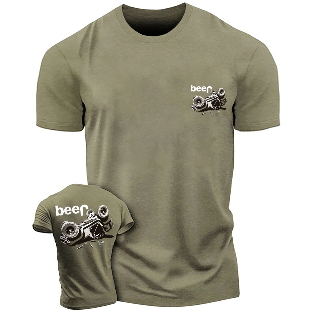 Funny Beer Overturn Unisex T-shirt