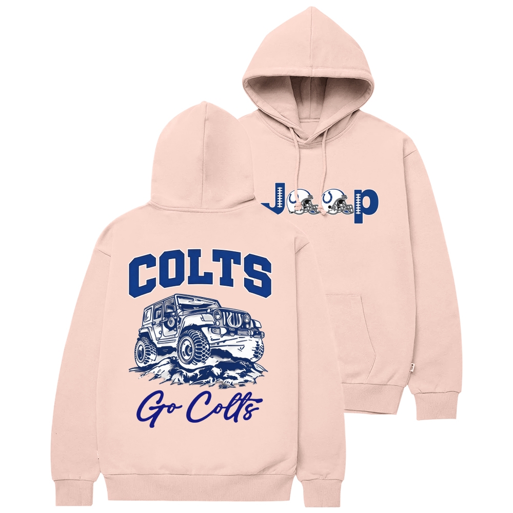 Indianapolis Colts JP Unisex Casual Hoodie