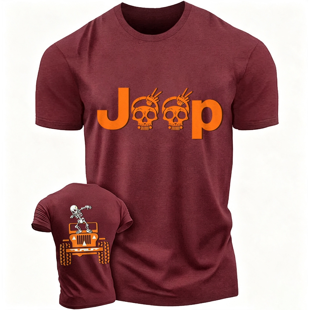 Skeletons Dancing on Jps Halloween Unisex T-Shirt