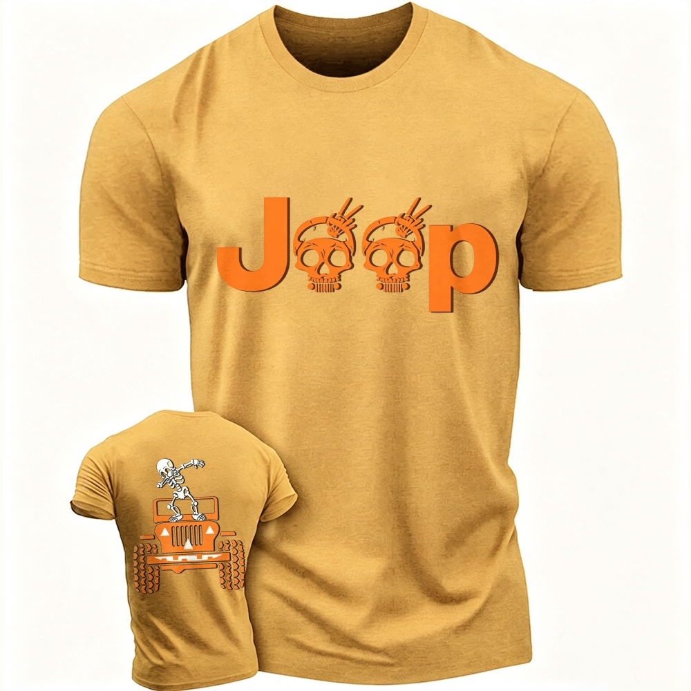 Skeletons Dancing on Jps Halloween Unisex T-Shirt