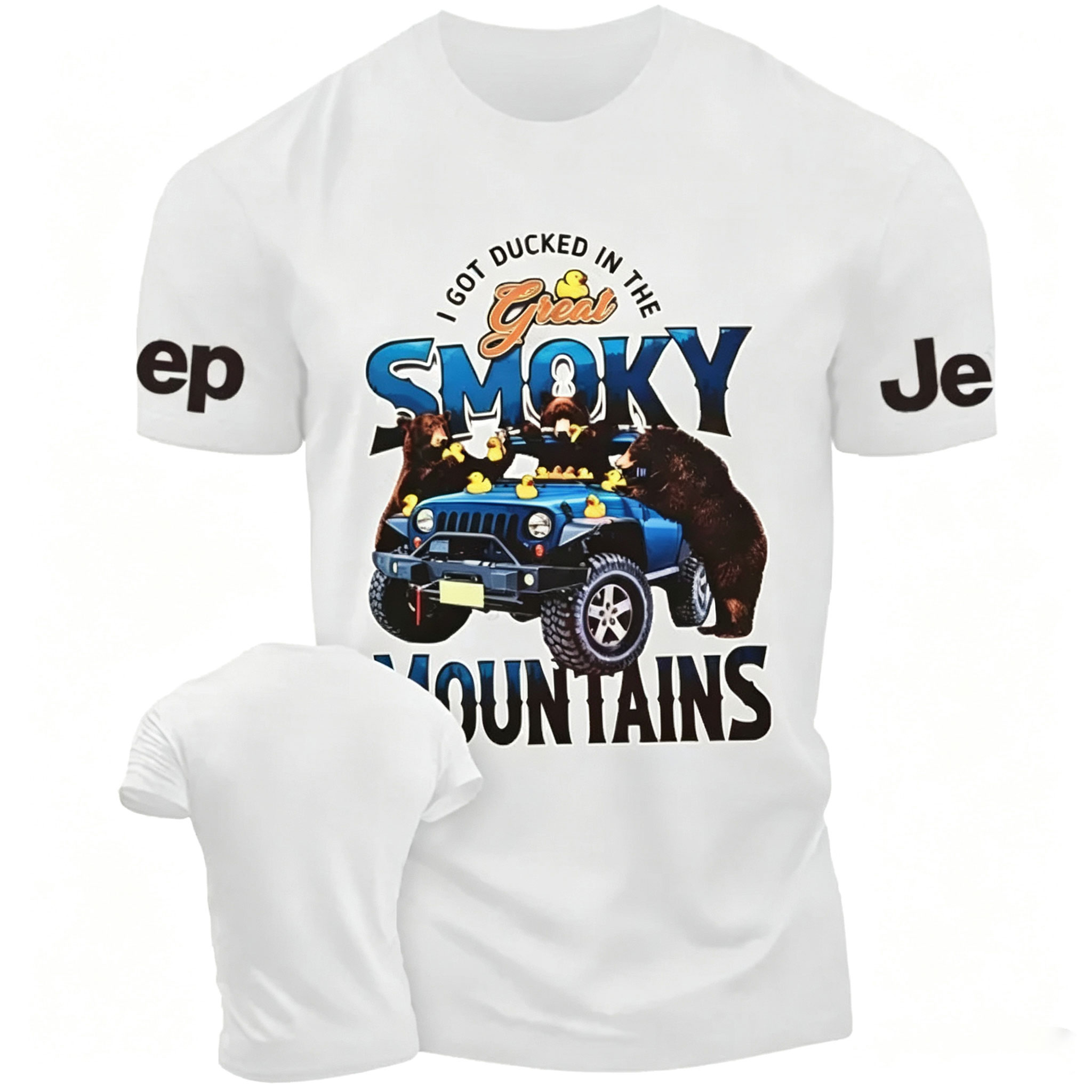 I Got Ducked In The Great Smoky Mountain Jp Unisex T-shirt 