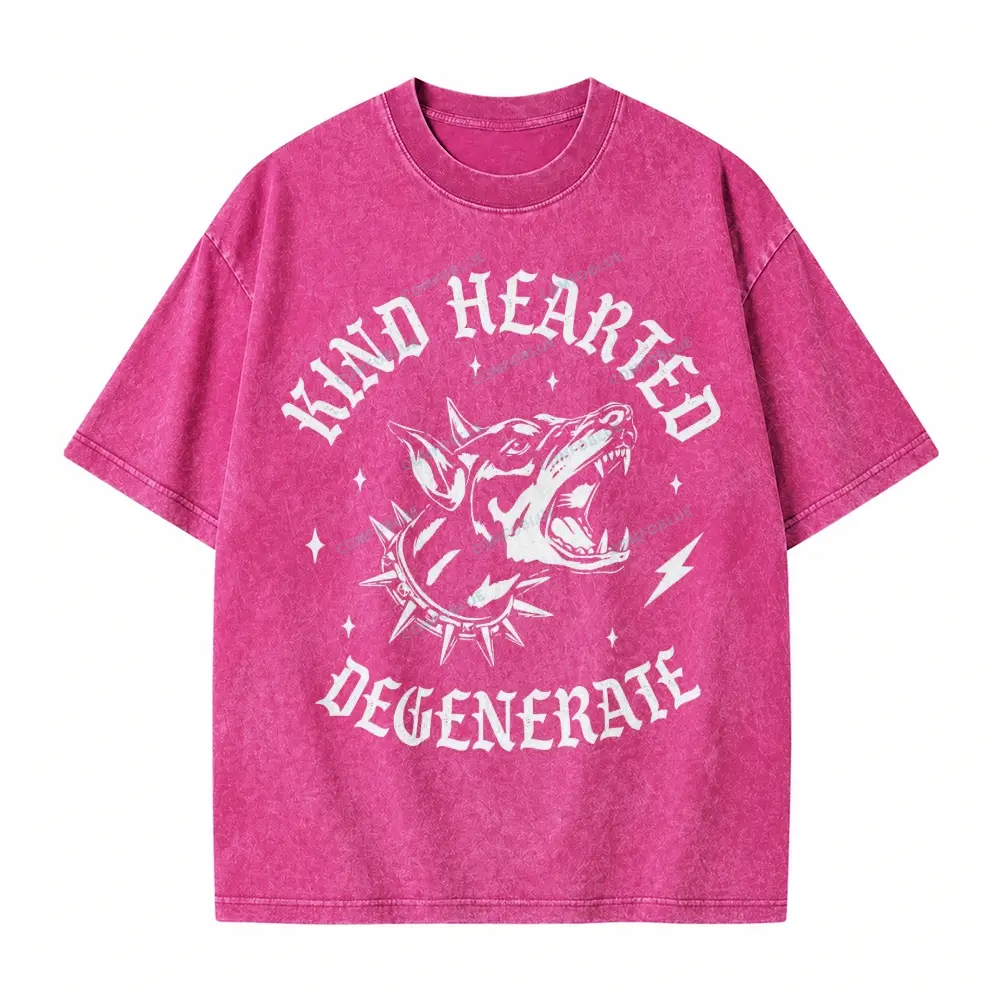 Comfoblue Kind Hearted Degenerate Feminist Girl Power Tarot Card On Comfort Colors Washed T-Shirt - SLCFB260717808