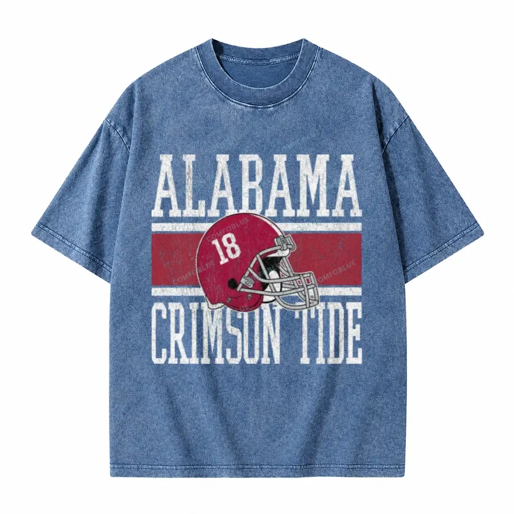 Alabama Crimson Tide On The Ball Washed T-Shirt