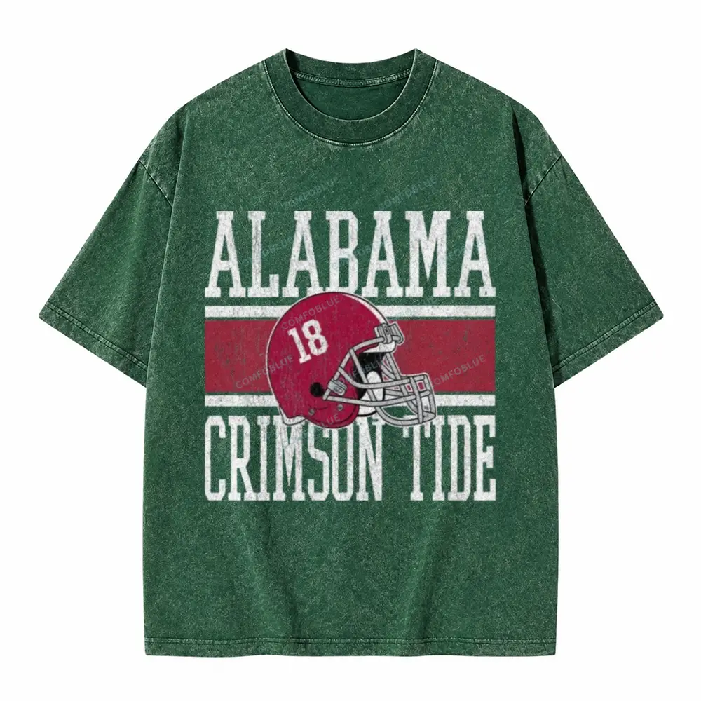 Alabama Crimson Tide On The Ball Washed T-Shirt