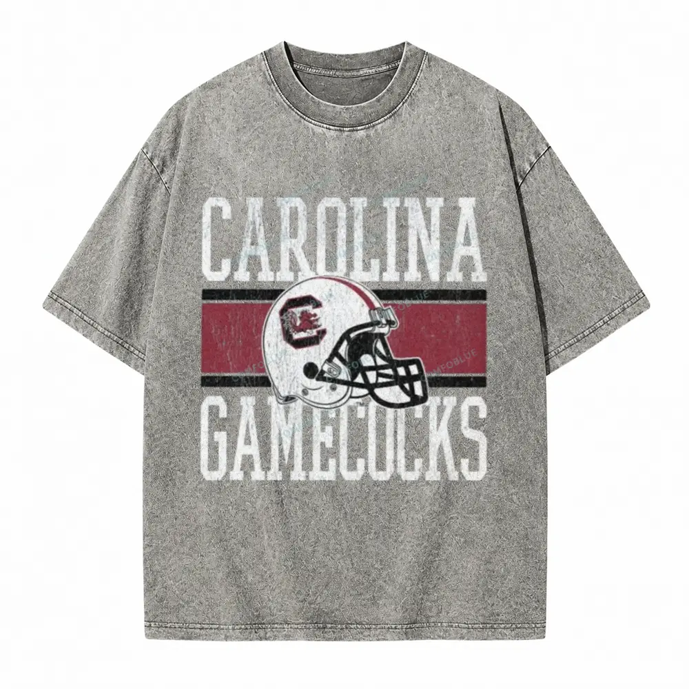South Carolina Gamecocks On The Ball Washed T-Shirt