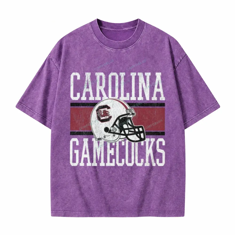 South Carolina Gamecocks On The Ball Washed T-Shirt