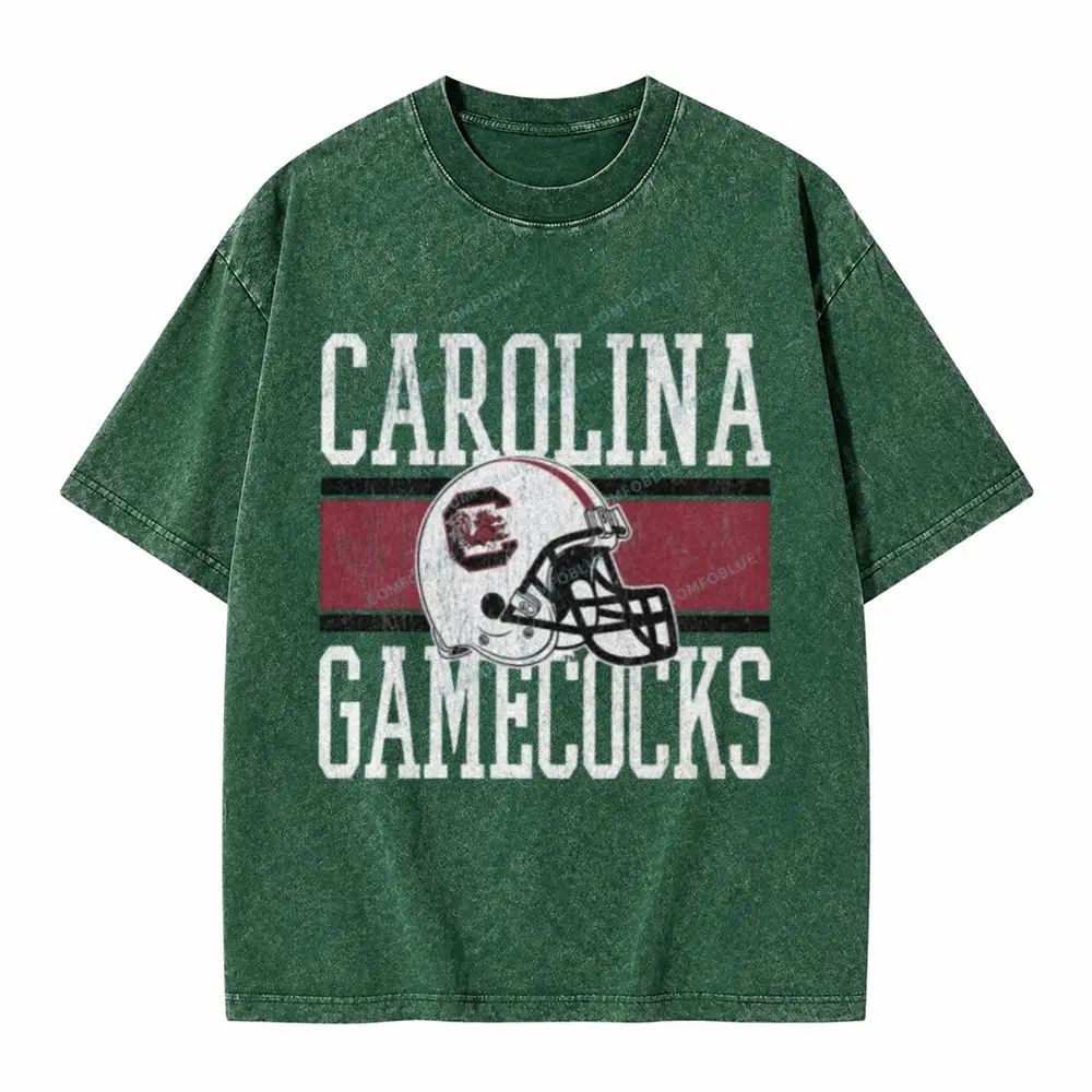 South Carolina Gamecocks On The Ball Washed T-Shirt