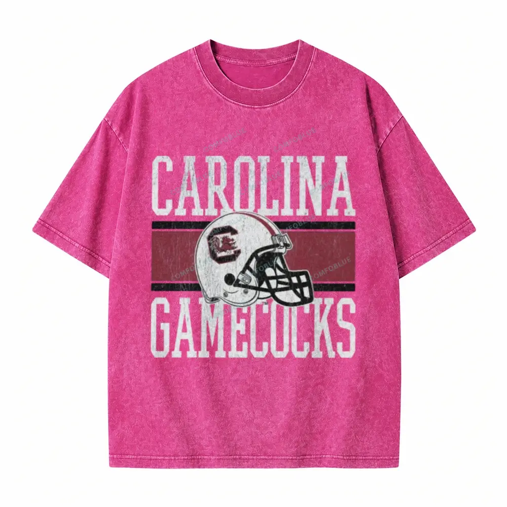 South Carolina Gamecocks On The Ball Washed T-Shirt