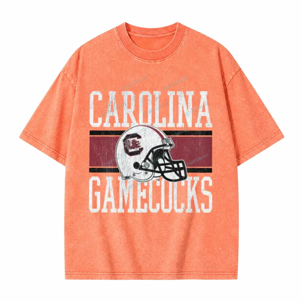South Carolina Gamecocks On The Ball Washed T-Shirt