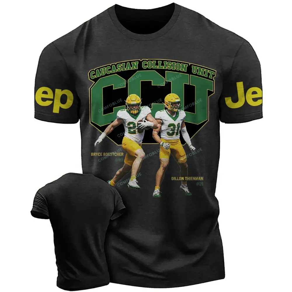 Caucasian Collision Unit T-shirts - SLCFB260809164