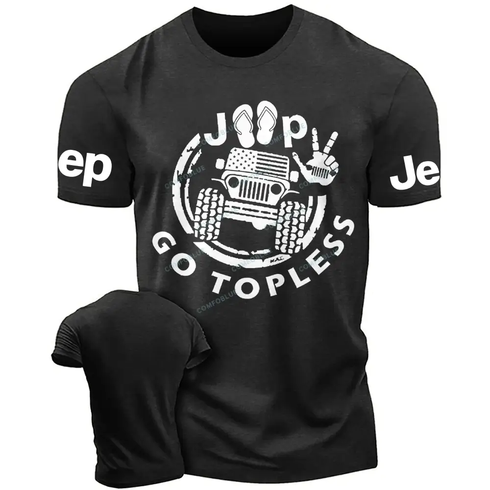 Comfoblue JP Flip Flop Go Topless Men T-shirt - SLCFB260814427