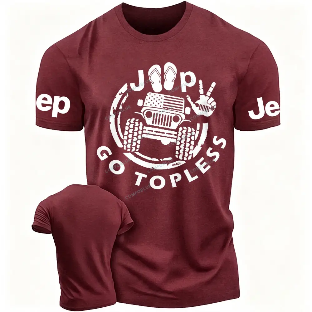 Comfoblue JP Flip Flop Go Topless Men T-shirt - SLCFB260814427