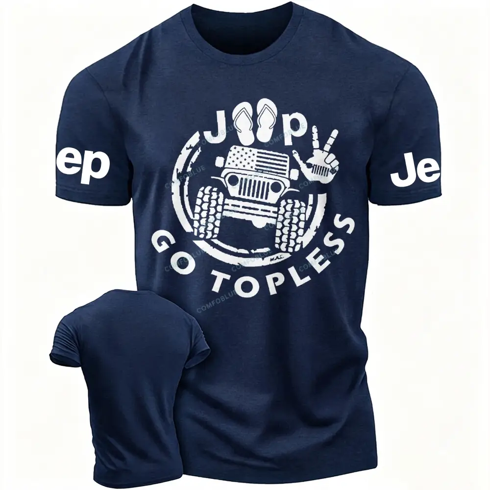 Comfoblue JP Flip Flop Go Topless Men T-shirt - SLCFB260814427