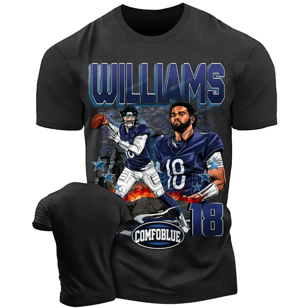 Comfoblue NO. 18 Player Caleb W T-shirts