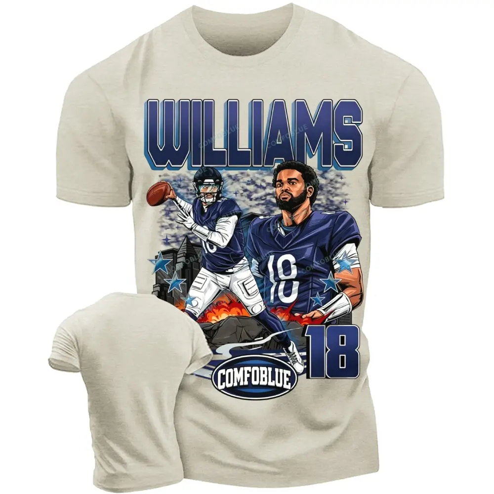 Comfoblue NO. 18 Player Caleb W T-shirts