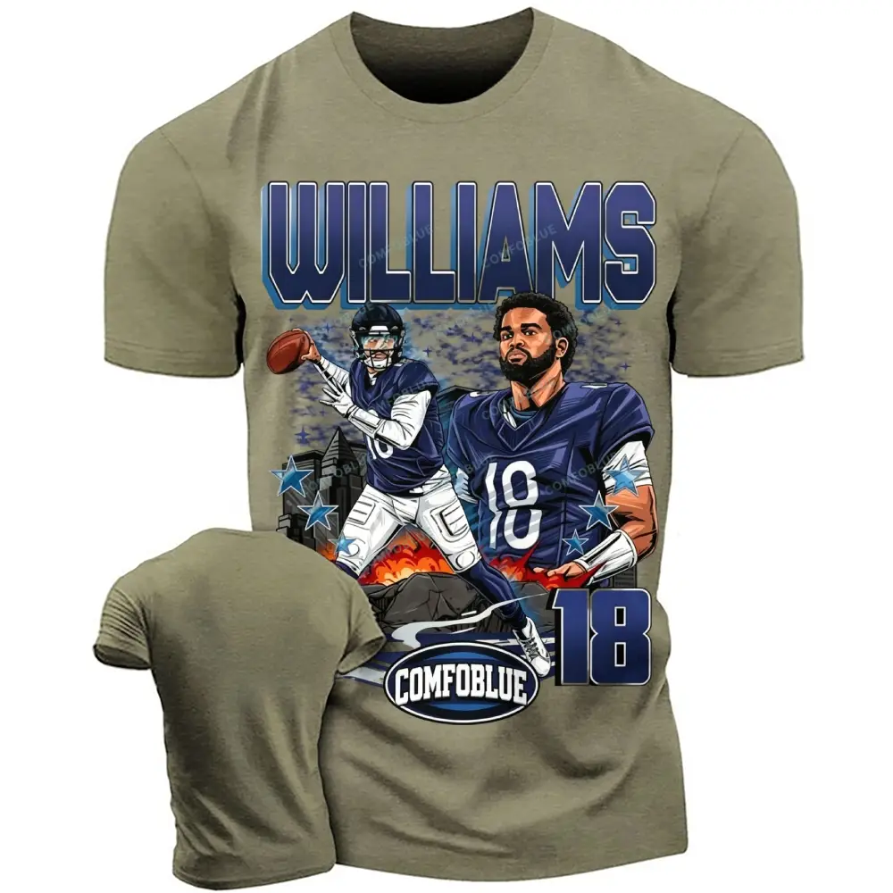Comfoblue NO. 18 Player Caleb W T-shirts