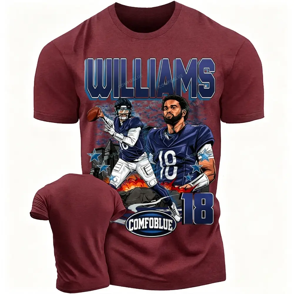 Comfoblue NO. 18 Player Caleb W T-shirts