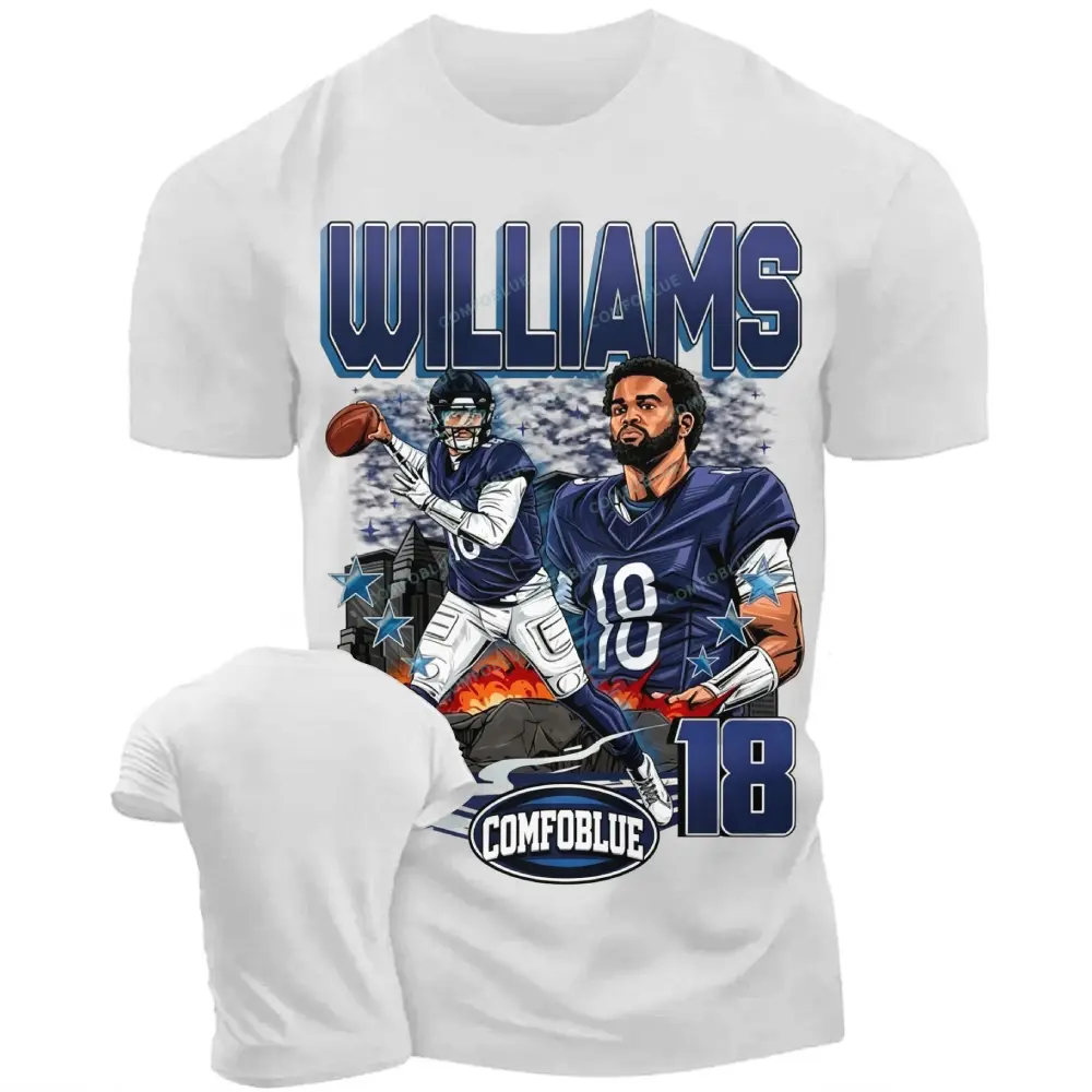 Comfoblue NO. 18 Player Caleb W T-shirts