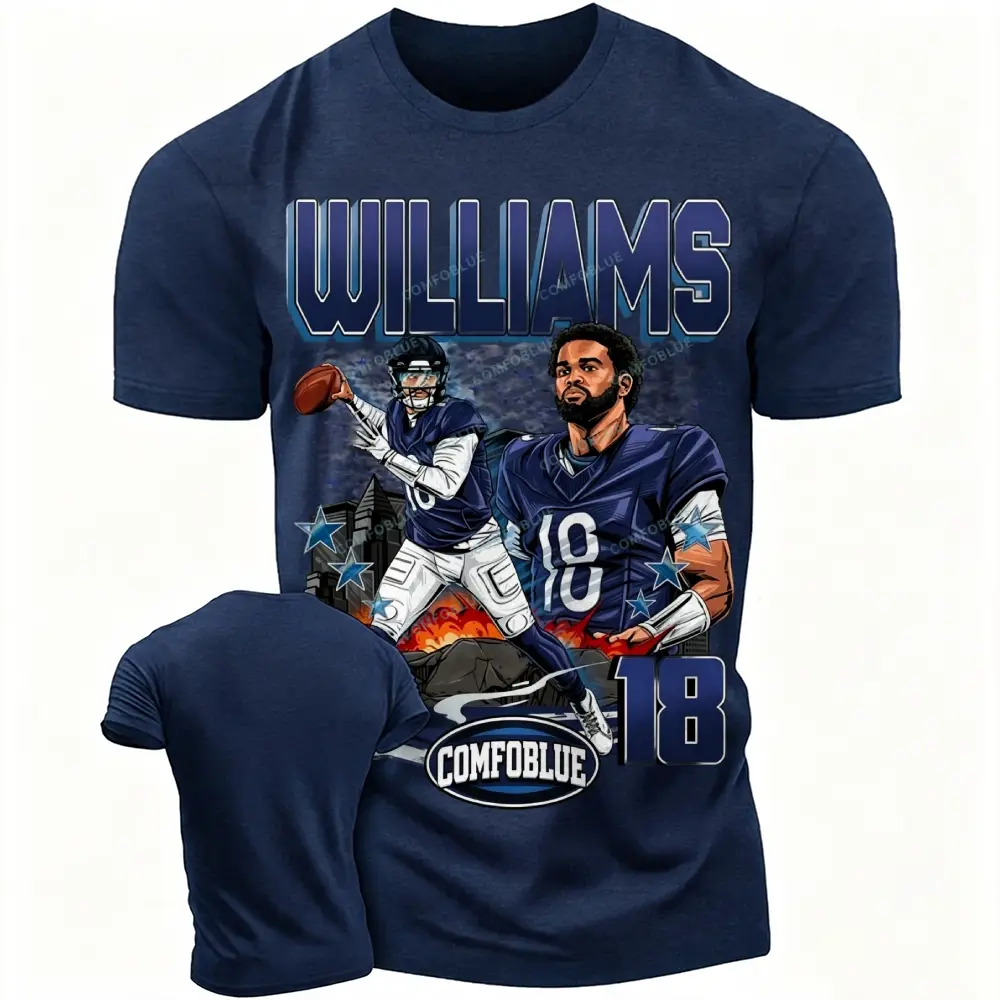 Comfoblue NO. 18 Player Caleb W T-shirts
