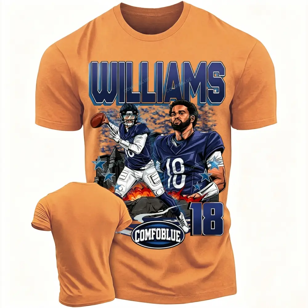 Comfoblue NO. 18 Player Caleb W T-shirts