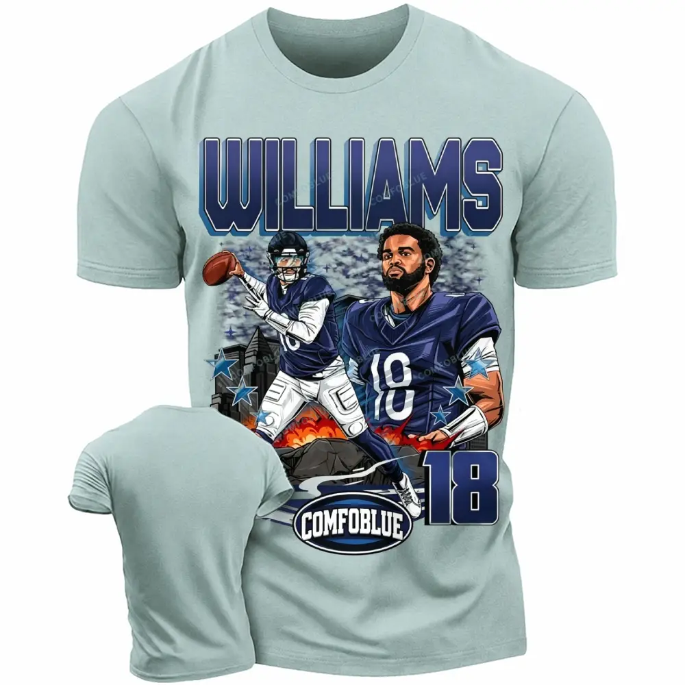 Comfoblue NO. 18 Player Caleb W T-shirts