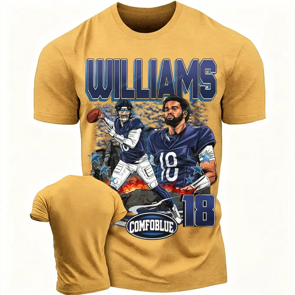 Comfoblue NO. 18 Player Caleb W T-shirts