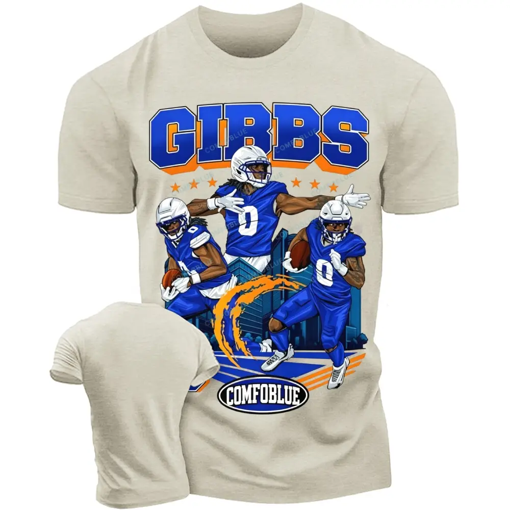Comfoblue Jah Gibbs NO. 0 Player T-shirts