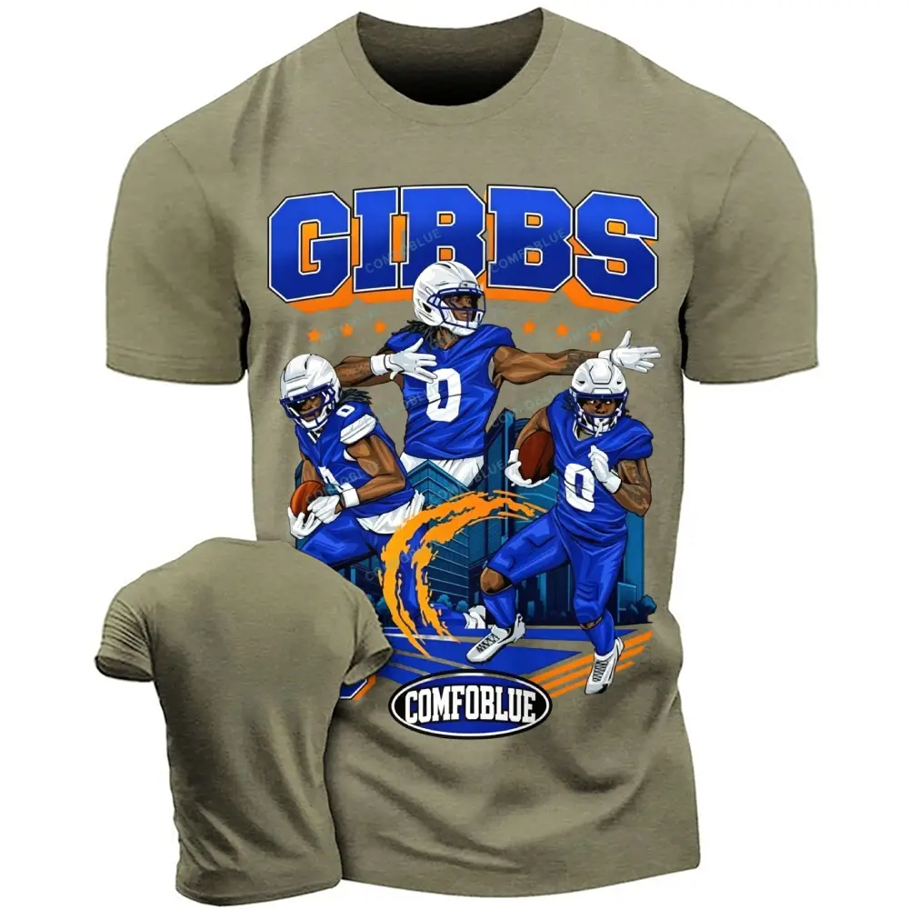 Comfoblue Jah Gibbs NO. 0 Player T-shirts