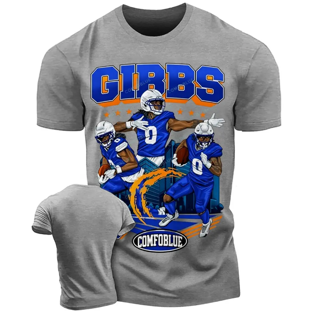 Comfoblue Jah Gibbs NO. 0 Player T-shirts