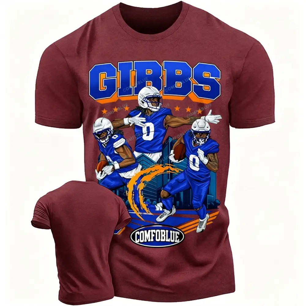 Comfoblue Jah Gibbs NO. 0 Player T-shirts