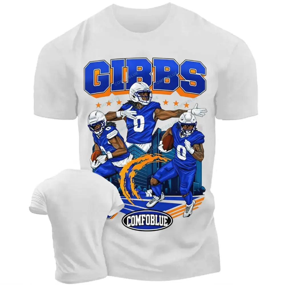 Comfoblue Jah Gibbs NO. 0 Player T-shirts