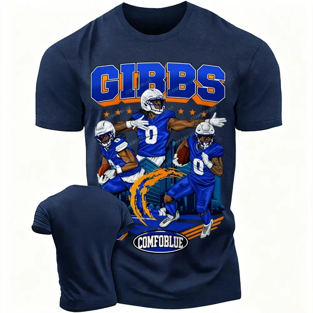 Comfoblue Jah Gibbs NO. 0 Player T-shirts