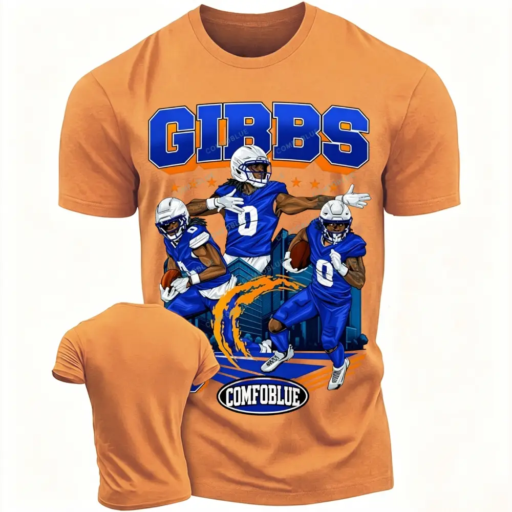 Comfoblue Jah Gibbs NO. 0 Player T-shirts
