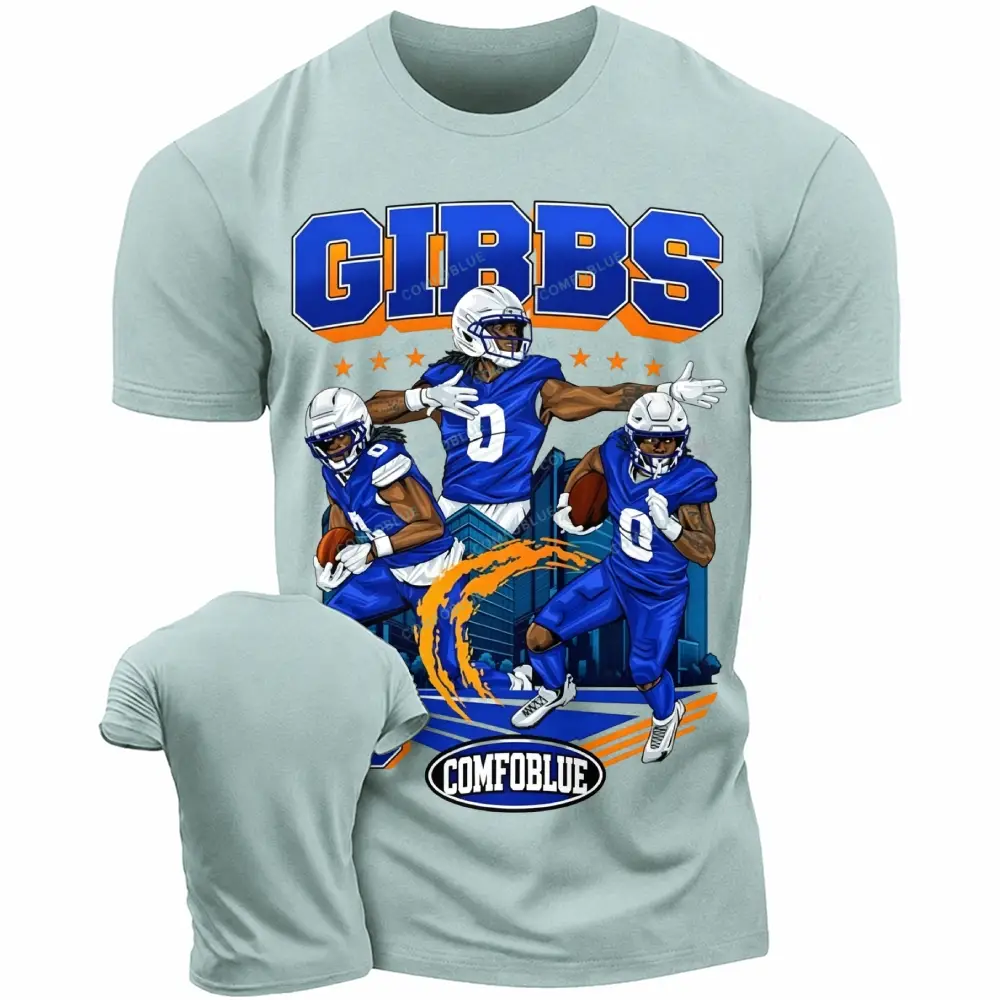 Comfoblue Jah Gibbs NO. 0 Player T-shirts