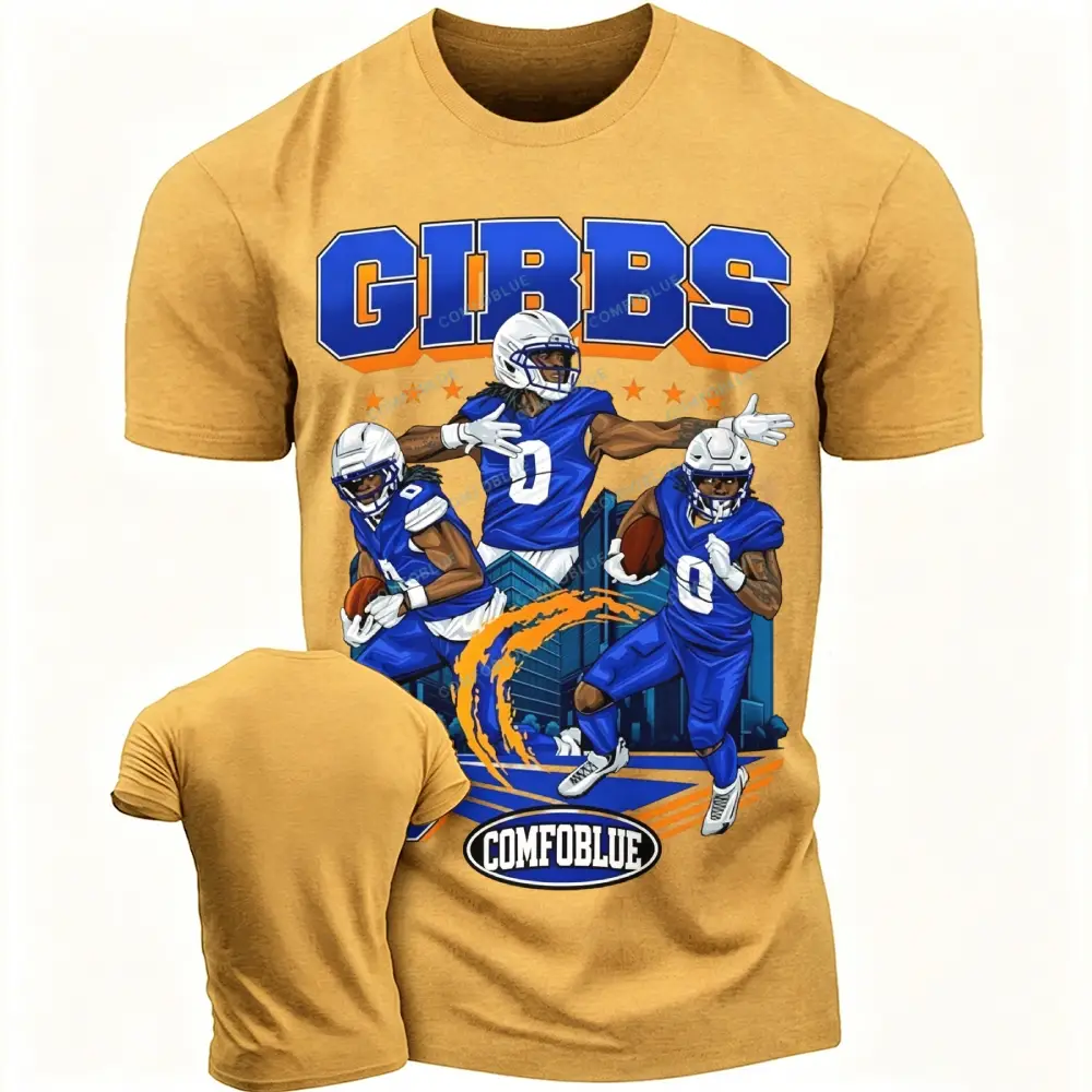 Comfoblue Jah Gibbs NO. 0 Player T-shirts
