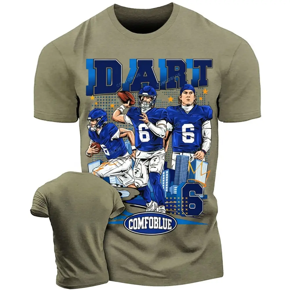 Comfoblue JD  NO. 6 Player T-shirts