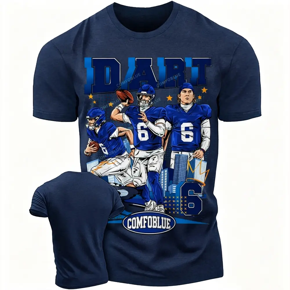 Comfoblue JD  NO. 6 Player T-shirts