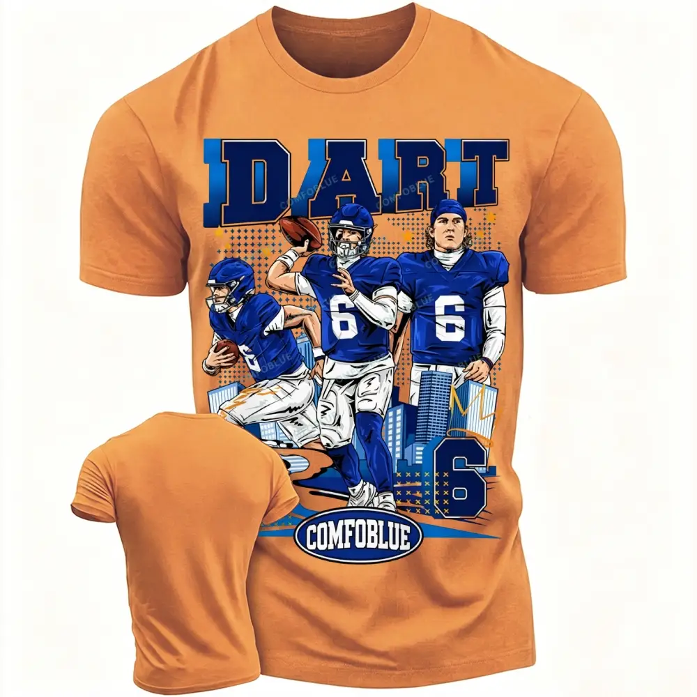 Comfoblue JD  NO. 6 Player T-shirts