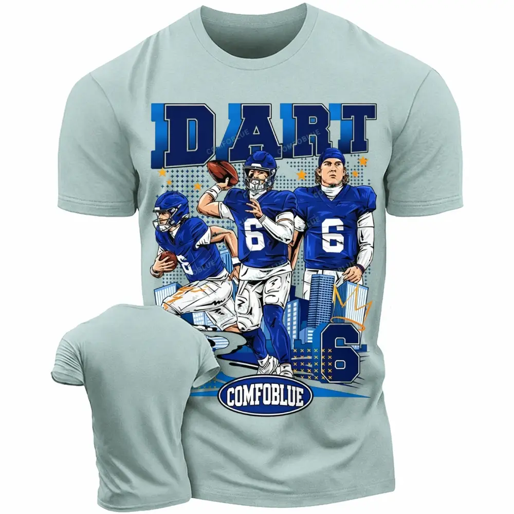 Comfoblue JD  NO. 6 Player T-shirts