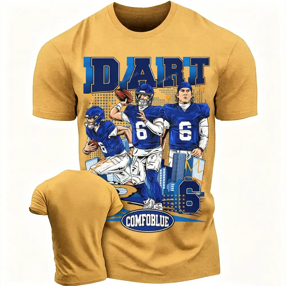 Comfoblue JD  NO. 6 Player T-shirts