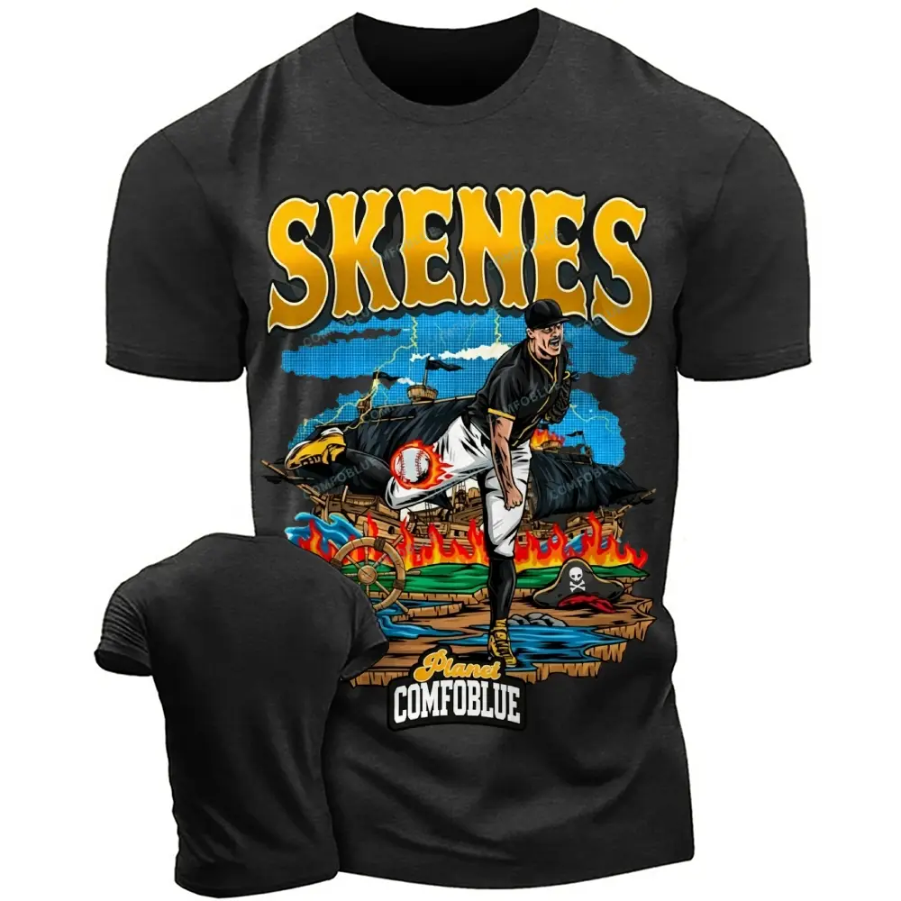 Comfoblue P Skenes Softball Player T-shirts - SLCFB260815489