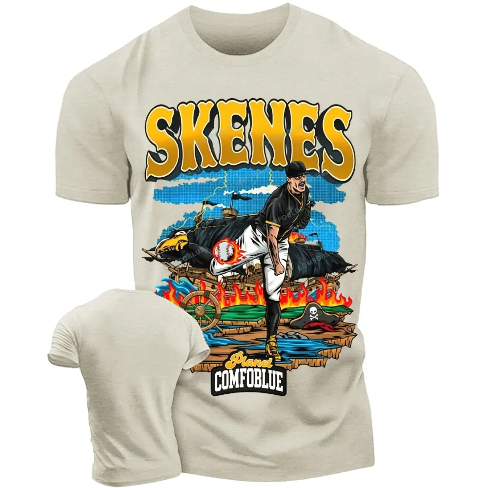 Comfoblue P Skenes Softball Player T-shirts - SLCFB260815489