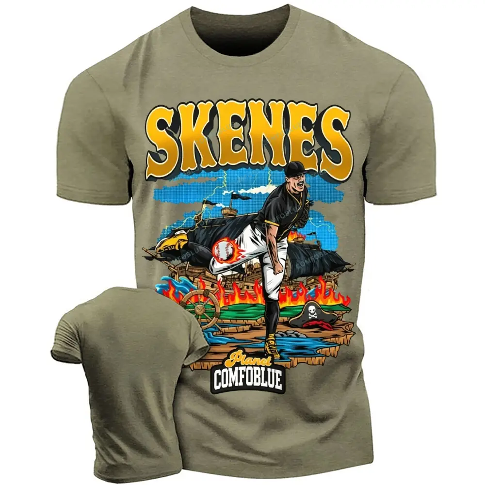 Comfoblue P Skenes Softball Player T-shirts - SLCFB260815489