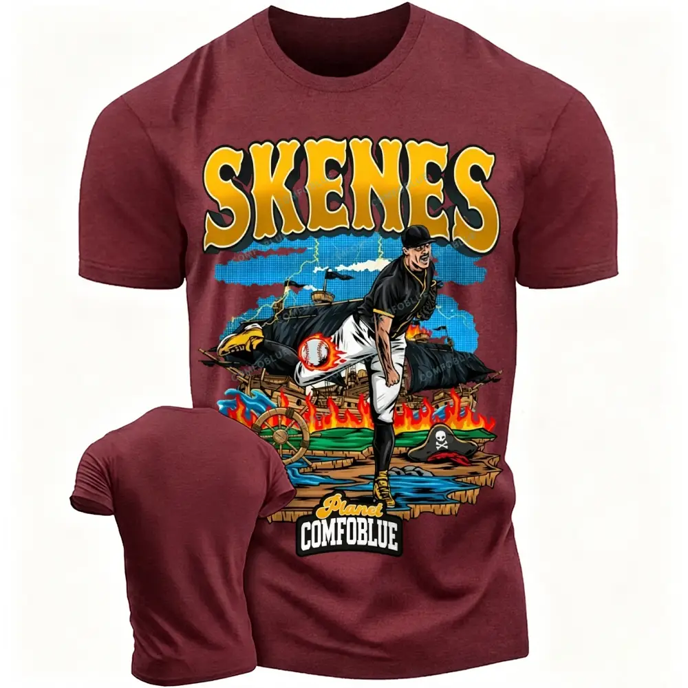 Comfoblue P Skenes Softball Player T-shirts - SLCFB260815489